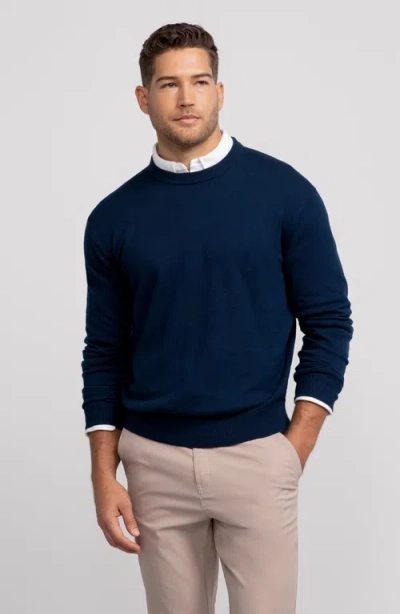 Jack Archer Anytime Crewneck Sweater In Blue