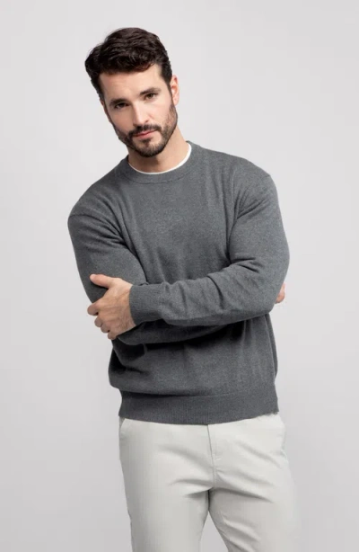 Jack Archer Anytime Crewneck Sweater In Gray