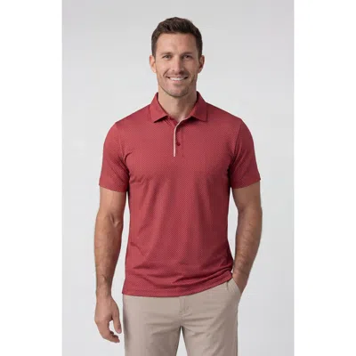 Jack Archer Clubhouse Performance Polo In Pink