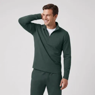 Jack Archer Clubhouse Range Quarter-zip In Green