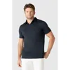 Jack Archer Jetsetter Tech Performance Polo In Black