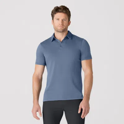 Jack Archer Jetsetter Tech Performance Polo In Brown
