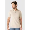 Jack Archer Jetsetter Tech Performance Polo In Neutral