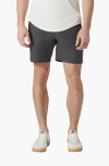 Jack Archer Jetsetter Tech Shorts In Charcoal Gray