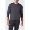 Jack Archer Precision Long Sleeve Shirt In Charcoal Gray