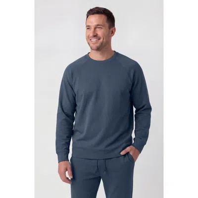 Jack Archer Sandwash Crewneck Sweater In Blue