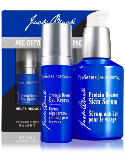 Jack Black 2-pc. Protein Booster Skincare Set In Transparent