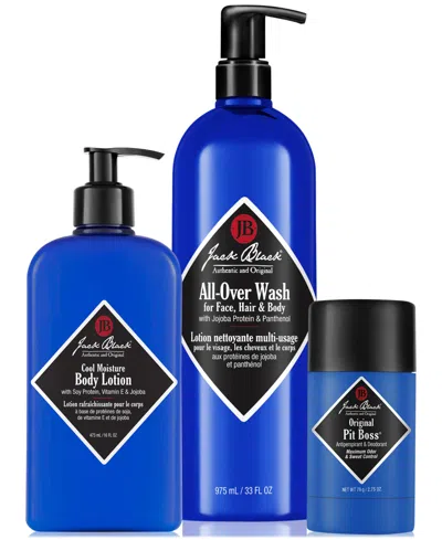 Jack Black 3-pc. All-over Cool Skincare Set, Created For Macy's In White