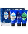 Jack Black 3-pc. The Clean Team Body & Hair Cleanser Set In No Color