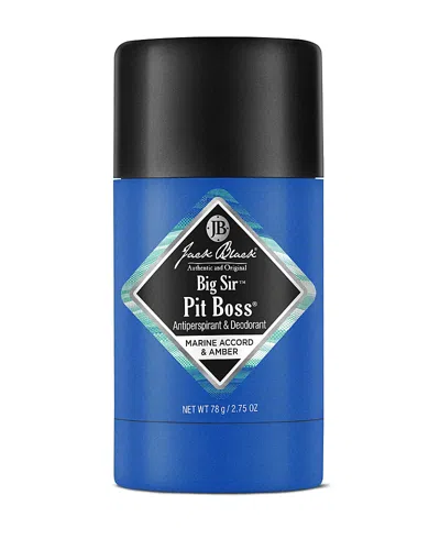 Jack Black Big Sir Pit Boss Antiperspirant & Deodorant 2.75 Oz. In White