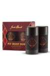 Jack Black Black Reserve Pit Boss Deodorant Duo $44 Value In Transparent