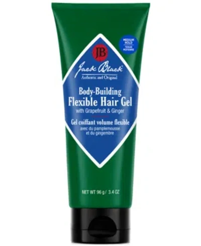 JACK BLACK BODY-BUILDING FLEXIBLE HAIR GEL, 3.4-OZ.