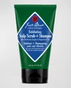 JACK BLACK EXFOLIATING SCALP SCRUB AND SHAMPOO, 5 OZ.