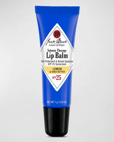 Jack Black Intense Therapy Lip Balm Spf 25 In Lemon And Shea Butter