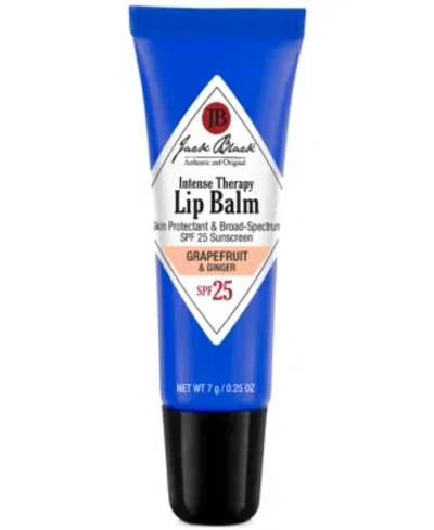 JACK BLACK INTENSE THERAPY LIP BALM SPF 25 WITH GRAPEFRUIT & GINGER, 0.25 OZ