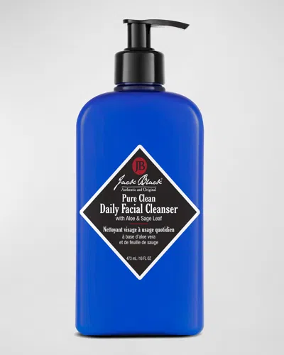 Jack Black Pure Clean Daily Facial Cleanser, 16.0 Oz. In White