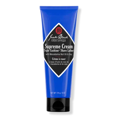 Jack Black Supreme Cream Triple Cushion Shave Lather - 6.0 oz