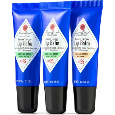 Jack Black The Balm Squad Spf Lip Balm Trio ($30 Value) In No Color
