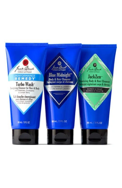 Jack Black The Clean Team Body & Hair Cleanser Trio ($36 Value) In No Color