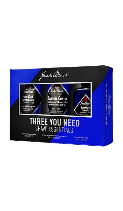 Jack Black Three You Need Shave Set In N,a