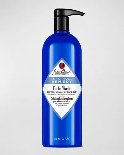 Jack Black Turbo Wash Energizing Cleanser For Hair & Body, 33.0 Oz. In White
