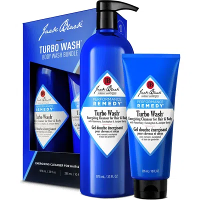 Jack Black Turbo Wash® Energizing Cleanser For Hair & Body Duo $76 Value