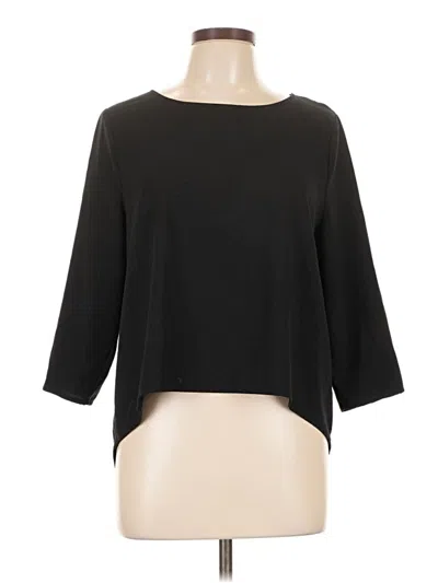 Pre-owned Jack By Bb Dakota 3/4 Sleeve T-shirt In Black