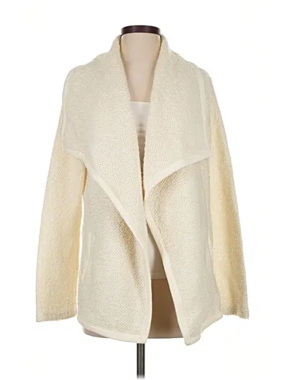 Pre-owned Jack By Bb Dakota Cardigan Sweater In White