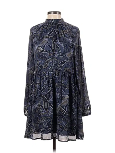 Pre-owned Jack By Bb Dakota Casual Dress In Blue