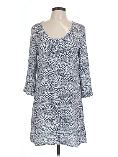 Pre-owned Jack By Bb Dakota Casual Dress In Blue
