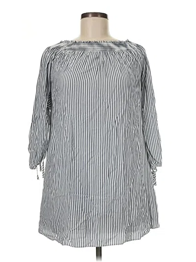 Pre-owned Jack By Bb Dakota Casual Dress In Gray
