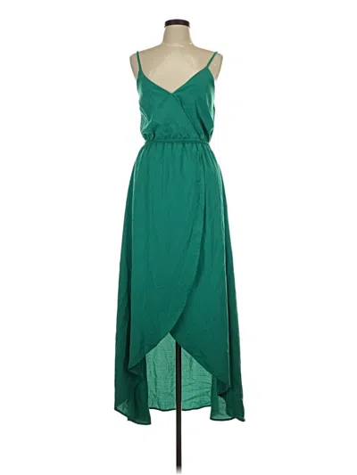 Pre-owned Jack By Bb Dakota Casual Dress In Green