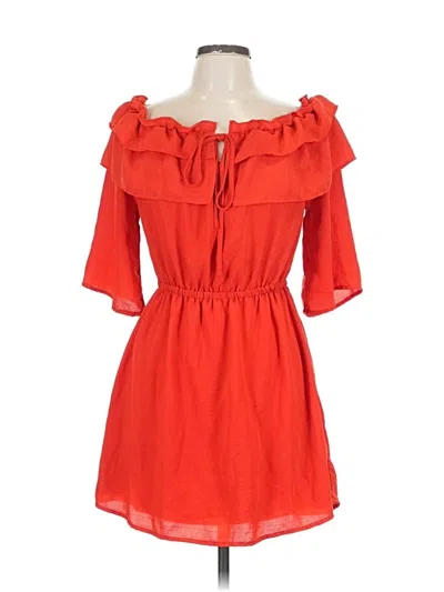 Pre-owned Jack By Bb Dakota Casual Dress In Orange
