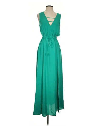 Pre-owned Jack By Bb Dakota Casual Dress In Teal