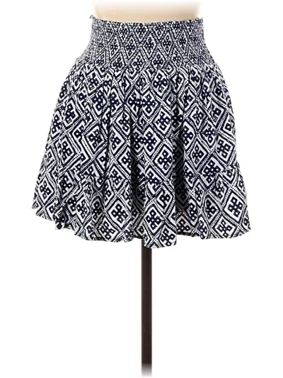 Pre-owned Jack By Bb Dakota Casual Skirt In Blue