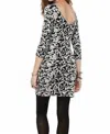 Jack By Bb Dakota Melina Dress In Black And White In Multi