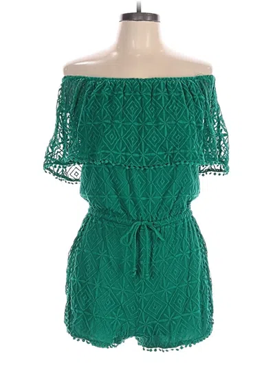 Pre-owned Jack By Bb Dakota Romper In Green