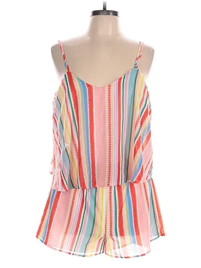Pre-owned Jack By Bb Dakota Romper In Pink