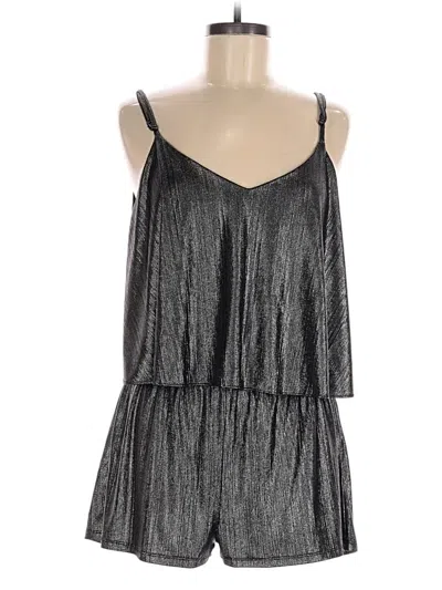 Pre-owned Jack By Bb Dakota Romper In Silver