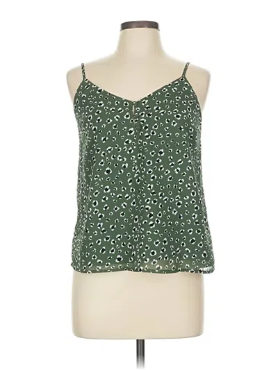 Pre-owned Jack By Bb Dakota Sleeveless Blouse In Green