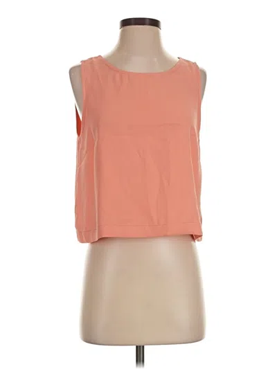 Pre-owned Jack By Bb Dakota Sleeveless Blouse In Orange