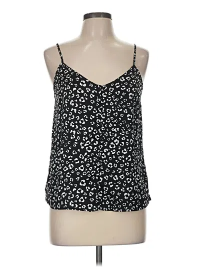 Pre-owned Jack By Bb Dakota Tank Top Black Halter Neckline Tops