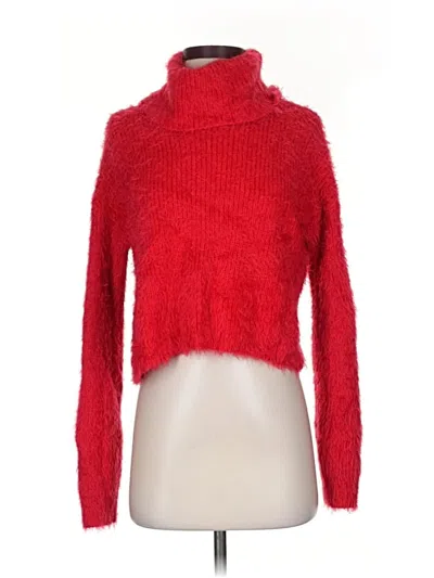 Pre-owned Jack By Bb Dakota Turtleneck Sweater In Red