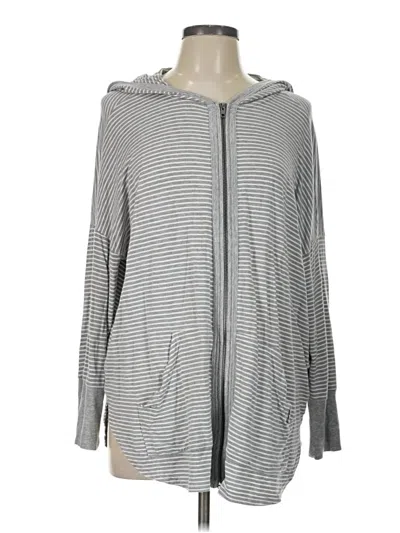 Pre-owned Jack By Bb Dakota Zip Up Hoodie In Gray
