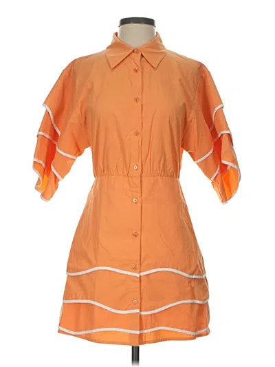 Pre-owned Jack Casual Dress In Orange