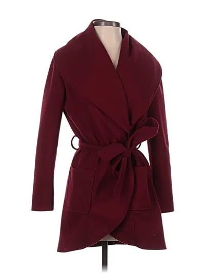 Pre-owned Jack Coat In Burgundy