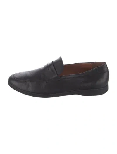 Pre-owned Jack Erwin Leather Dress Loafers In Multi
