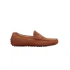 Jack Erwin Men's Brown Parker Driving Loafer - Terracotta Suede In Brown