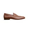 Jack Erwin Men's Edward Penny Loafer - Brown Pebble Grain In Brown