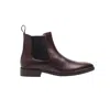 Jack Erwin Men's Ellis Chelsea Boot - Brown Full Grain In Brown